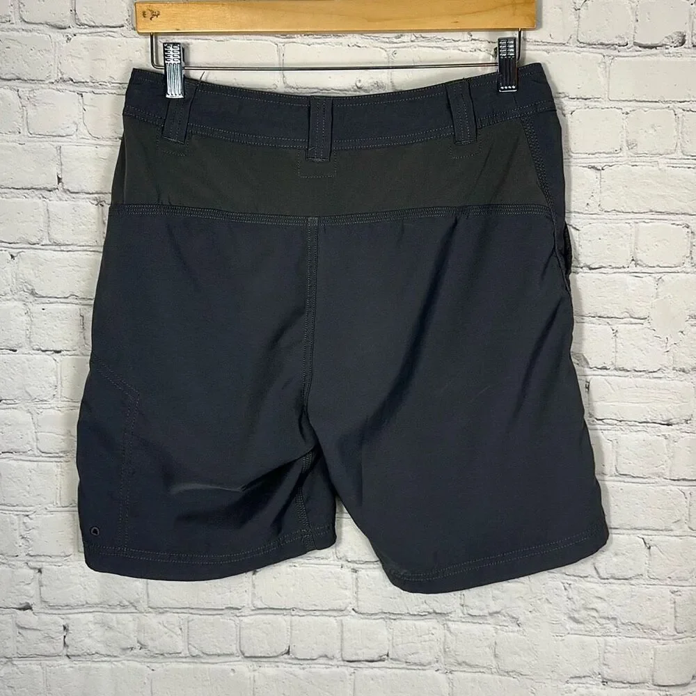 The North Face Pacific Creek Zion Gray QuickDry‎ Boardshorts Trunks Pockets 30